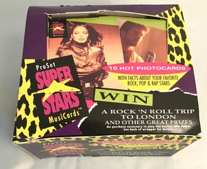 Super Stars MusiCards Trading Cards 1991 ProSet  Almost Complete Set   P4 - Picture 1 of 7