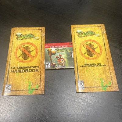 Daxter Sony PSP Greatest Hits PlayStation Portátil Manuales NO PARA REVENTA Juego Foto 1 de 4