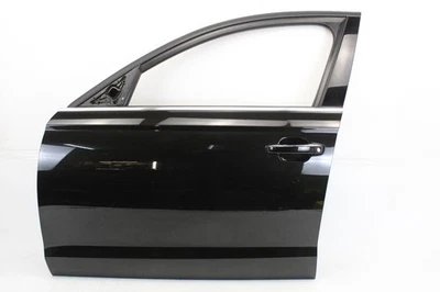 2012-2018 AUDI A6 S6 FRONT LEFT DOOR ASSEMBLY OEM BLACK W/GLASS LY8X #9452 - Изображение 1 из 4