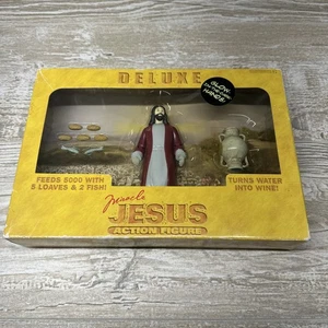 New In Box Deluxe Miracle Jesus Action Figure w/ Glow in Dark Hands - Picture 1 of 19