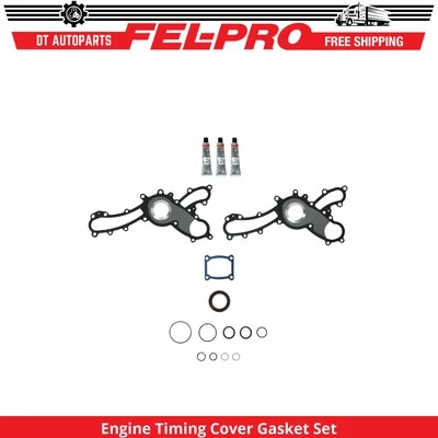 For 2007-2015 Lexus RX350 3.5L V6 Engine Timing Cover Gasket Set Fel-Pro 2008 - Image 1 of 2
