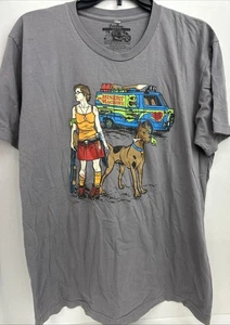 The Misery Machine Scooby Doo T-Shirt The Mystery Machine Size Large Dark Humor - Picture 1 of 6