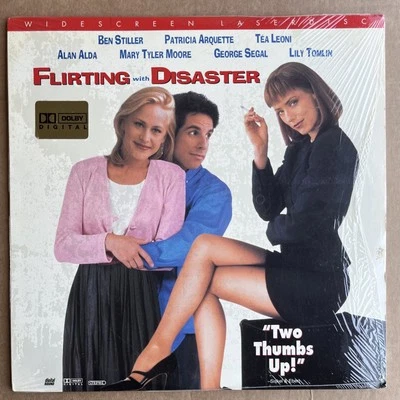 Flirting with Disaster Laserdisc Ben Stiller Tea Leon - Image 1 of 2
