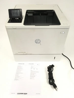 HP LaserJet Enterprise M608 Printer 1536MB W/ Duplex, 265.3K Pages WORKS No LCD - Image 1 of 4
