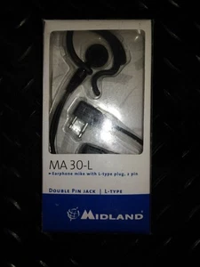 Midland MA30-L mikrofon zestawu słuchawkowego, nowy w pudełku, więcej dostępnych. - Zdjęcie 1 z 3
