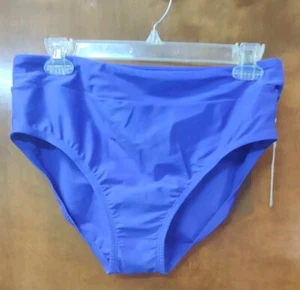 Caribbean Joe Bathing Suit Bottom Size 12 Sapphire Bikini Swimsuit New - Picture 1 of 6