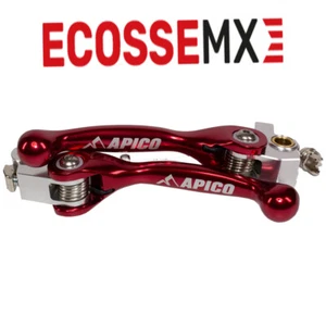 Honda CRF450R CRF450RX 2021-2022 APICO rot Flexi Bremskupplungshebel Set - Bild 1 von 7