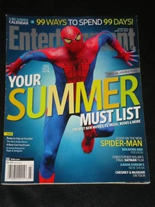 ENTERTAINMENT WEEKLY 2012, Spider-Man, Andrew Garfield, Breaking Bad, Batman - Picture 1 of 1