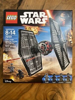 LEGO Star Wars 75101 First Order Tie Fighter New / Sealed RETIRED Very Clean Box - Image 1 of 4