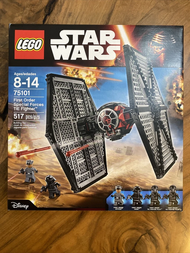 LEGO Star Wars 75101 First Order Tie Fighter New / Sealed RETIRED Very Clean Box - Image 1 of 4