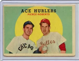 1959 Topps Ace Hurlers Billy Pierce Chicago White Sox #156 ⭐️💥🎯 GVG - Picture 1 of 2