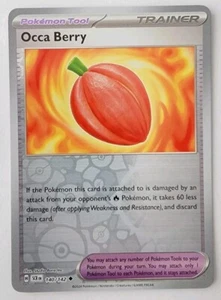 Occa Berry 140/142 Sv07: Stellar Crown Reverse Holo NM - Picture 1 of 2