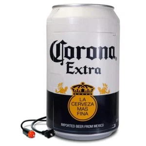 Corona Portable Mini Fridge 8-Can 5.4L 12V DC 110V AC Compact Design in White - Picture 1 of 6