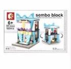 Compatible Sembo Block No. SD6040 Sport Shop Building Toy