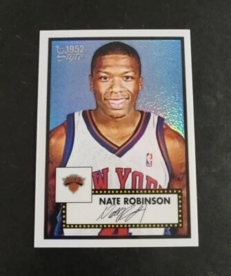 2006 Topps Basketball 1952 Style Nate Robinson Refractor /299 - Image 1 of 4