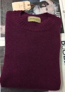 MAGLIA FORTELA by KANGRA TG. M COLORE VINACCIA 100% LANA - MAGLIONE UOMO RAGAZZO - Bild 1 von 4