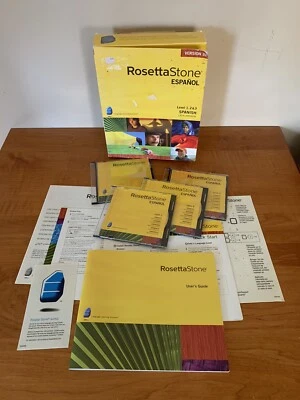 Rosetta Stone Español Spanish Level 1, 2, & 3 Complete Version 3 - Image 1 of 4