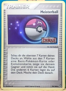 POKEMON - EX Power Keepers - Meisterball - 78/108 - HOLO & STAMP - deutsch - Bild 1 von 2