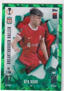 Topps Match Attax Champions League 23/24 Extra Emerald Carta 219 Ben Doak - Bild 1 von 1