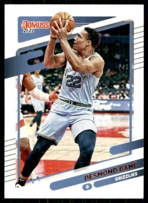 2021-22 Donruss Desmond Bane Memphis Grizzlies #44 - Image 1 of 2