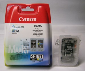 Las mejores ofertas en Impresora de inyección de tinta negra Canon CL-41  Cartuchos De Tinta | eBay