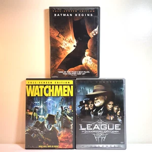 THE LEAGUE OF EXTRAORDINARY GENTLEMEN / BATMAN BEGINS / WATCHMEN (DVD) Action - Picture 1 of 13
