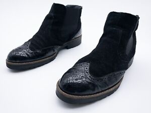 SALAMANDER Homme Chelsea Boots Bottes Bottines Cheville Gr. 40 Eu Art. 12017-98