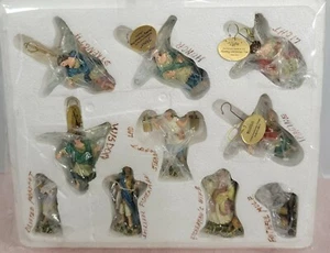 Belén pueblo espino colección árbol de navidad "el cielo y la naturaleza cantan" - Imagen 1 de 11