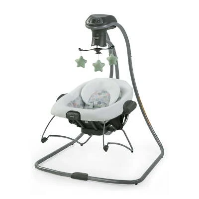 Columpio para bebé Graco Simple Sway 2 en 1, Emersyn CAJA ABIERTA Foto 1 de 4