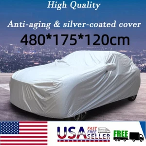 Full Car Cover Waterproof Rain Snow Dust Resistant Outdoor UV Protective Large - Picture 1 of 15