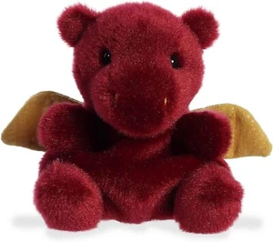 Juguete de peluche Aurora adorable Palm Pals #33535 Aidan Dragon 5 pulgadas nuevo con etiquetas - Imagen 1 de 4