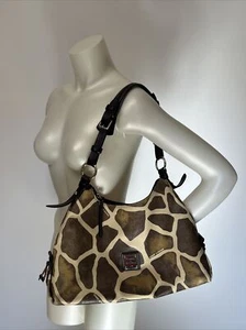 Dooney & Bourke Schultertasche Handtasche Beige Taupe - Bild 1 von 22