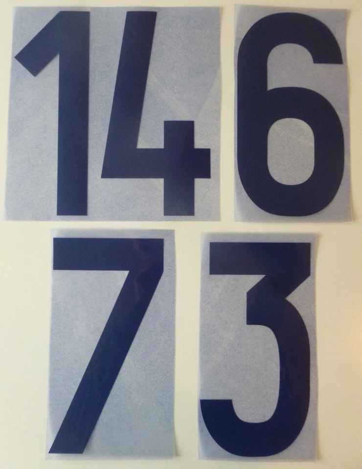 Flock Nummer number away Trikot jersey shirt Italia Italy Italien 1970 1974