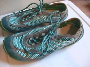Merrell Pace Glove Crystal comfort running shoes womens size 9.5 turquoise