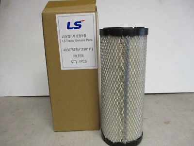 LS Tractor Outer Air Filter, Part # 40007575, NIB - Image 1 of 3