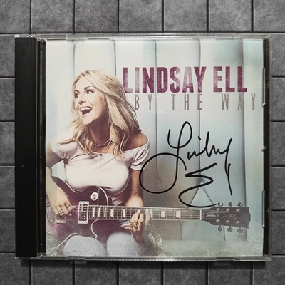 By The Way (Single) - Lindsay Ell (CD, 2015) Stoney Creek RARE SIGNED PROMO DISC Foto 1 de 4