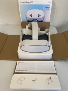 Meta Quest 3S VR Headset 128GB – Headset Only!! – With Box – Tested & Working - Picture 1 of 9