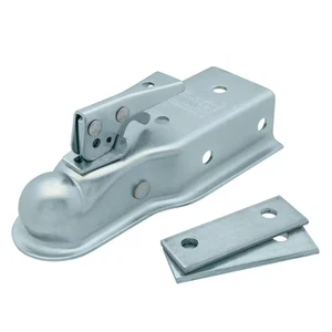 Class 2, 2 In. Ball Coupler with 2-1/2 In. to 3 In. Adjustable Collars - Picture 1 of 12