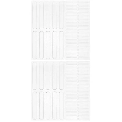  20 Blatt Schranktür-Stoßstange, transparente Schrank-Stoßstange, selbstklebende - Bild 1 von 4