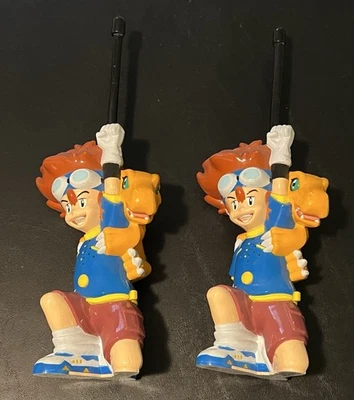 2 Digimon Walkie Talkies - Figuras Tai y Agumon, 2000 - Juguetes electrónicos para niños Foto 1 de 2