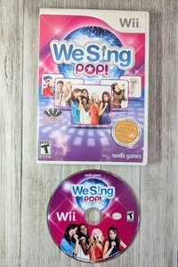 We Sing Pop Nintendo Wii 2012 Rated Teen T - Picture 1 of 7