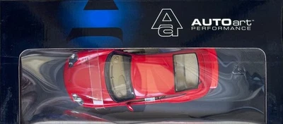 AUTOart 1/18 Porsche 911 Turbo Red Diecast Model Car 77831 nuovo fuori... - Immagine 1 di 4