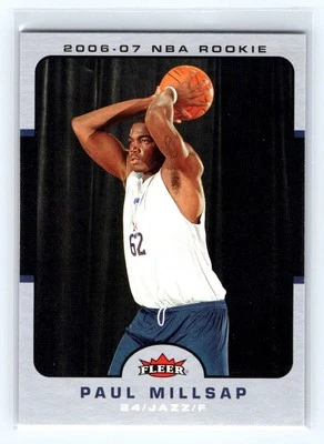 2006-07 Fleer #225 Paul Millsap Utah Jazz - Image 1 of 2