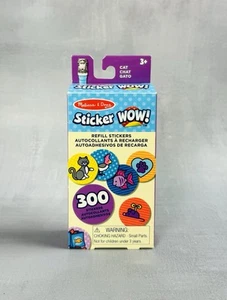 Pegatina Melissa & Doug Wow!™ 300+ pegatinas de recarga nuevas 0226 - Imagen 1 de 3