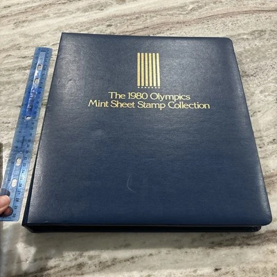 *STAMPS* OLYMPIC Themed -2 Full Books Plus -5 FDC -2 Mint Sheets -1 SS -4 Stamps - Image 1 of 4