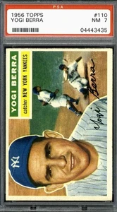 1956 Topps #110 Yogi Berra - PSA 7 - Picture 1 of 2