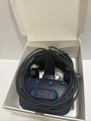 HTC Vive Pro VR Headset  w/ Link Box  & Cables -New In Box - Image 1 of 4