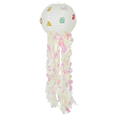 Jellyfish Decoration Lantern Paper Decorations Folding - Image 1 of 4