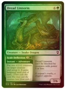 Dread Linnorm - Foil - NM MTG CLB - Battle for Baldur's Gate 225/361 - Imagen 1 de 2