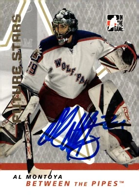 Al Montoya - Signed 2006-07 In The Game Between The Pipes Card #1 - Image 1 of 2